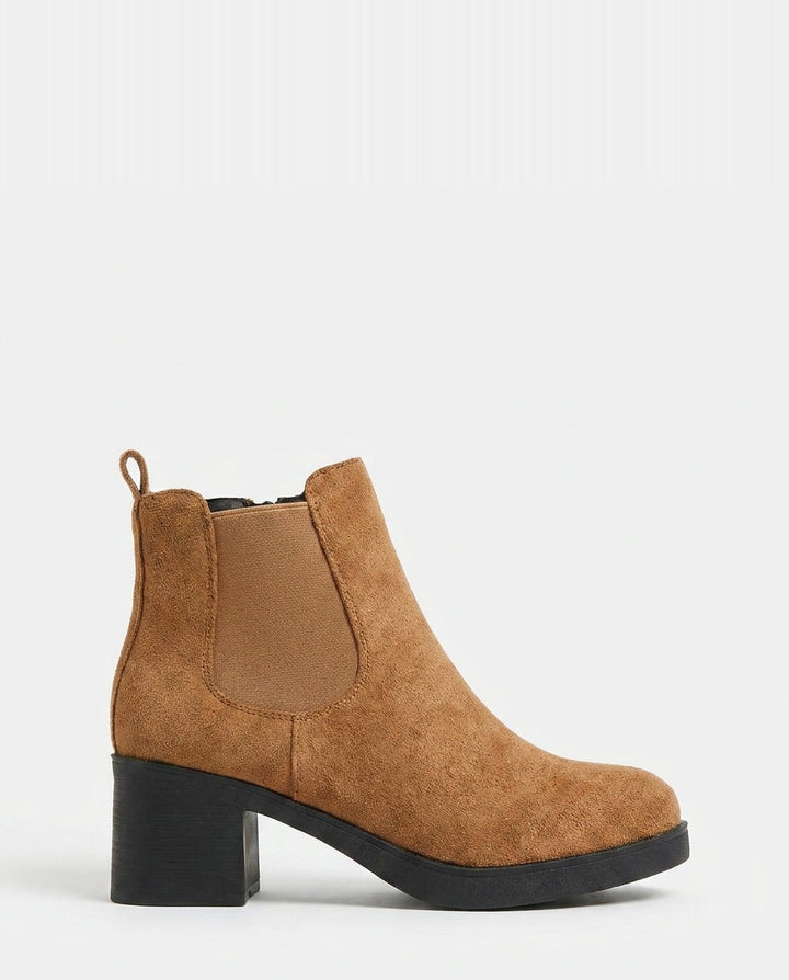 Calixte Verlaine | Platform Block Heel Chelsea Boots