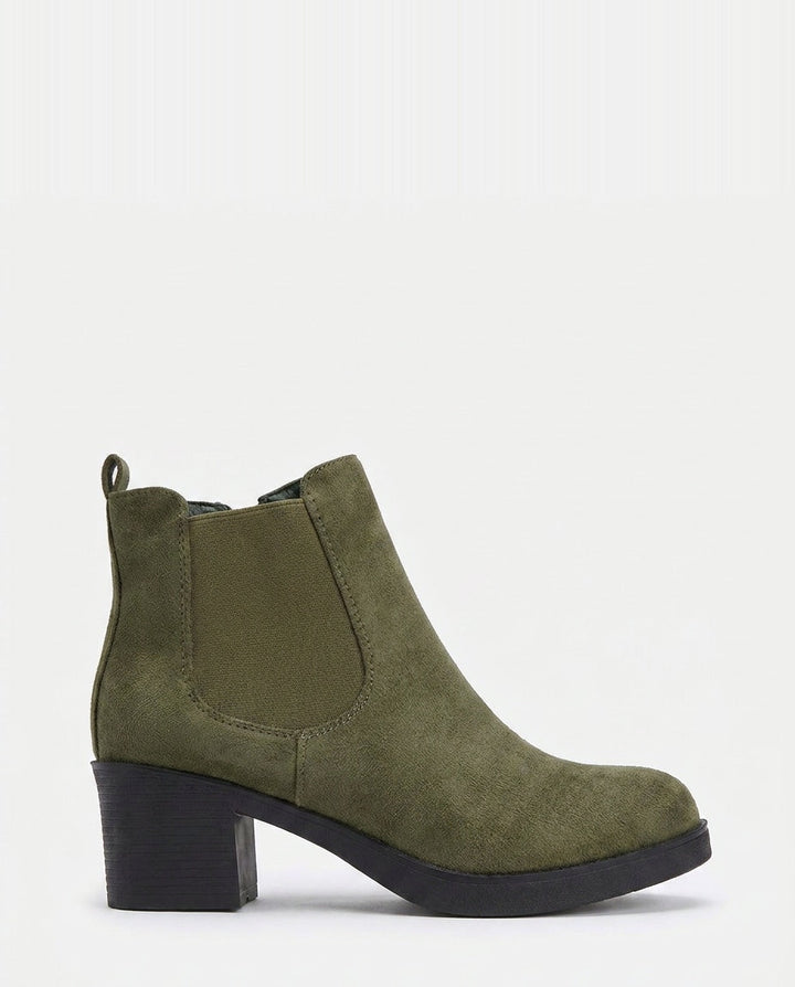 Calixte Verlaine | Platform Block Heel Chelsea Boots