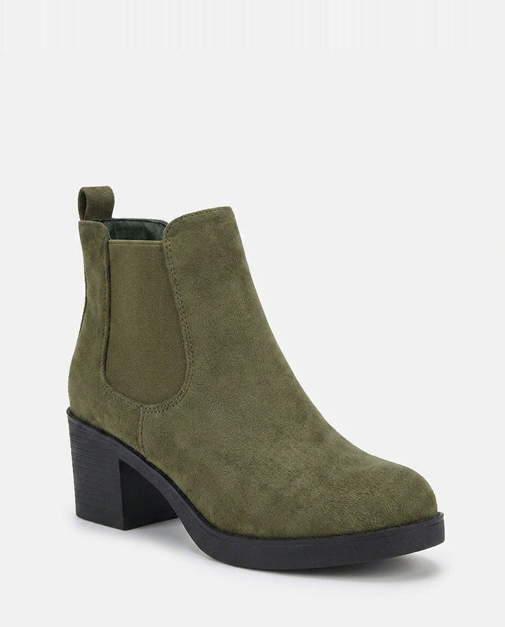 Calixte Verlaine | Platform Block Heel Chelsea Boots