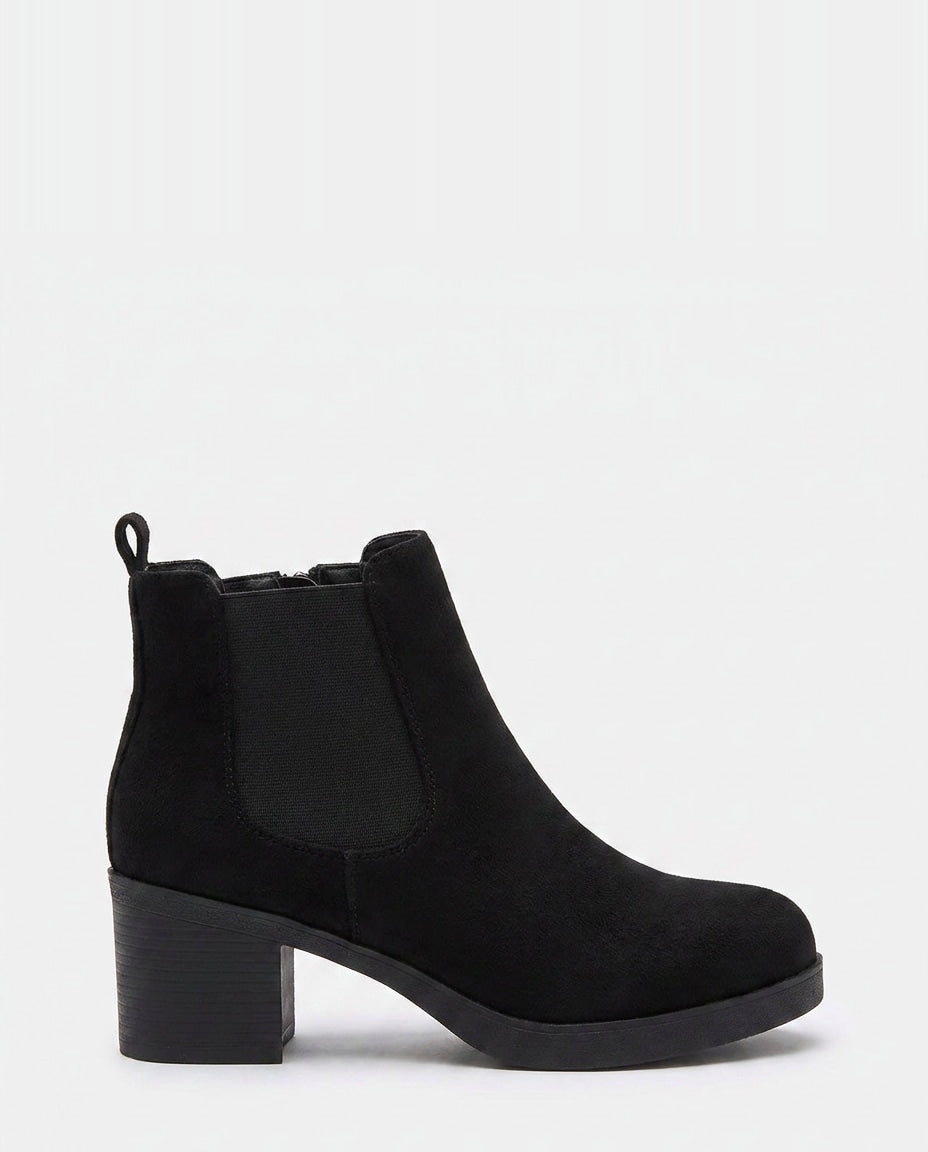 Calixte Verlaine | Platform Block Heel Chelsea Boots