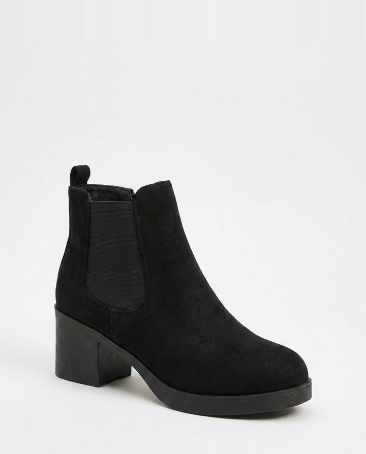 Calixte Verlaine | Platform Block Heel Chelsea Boots