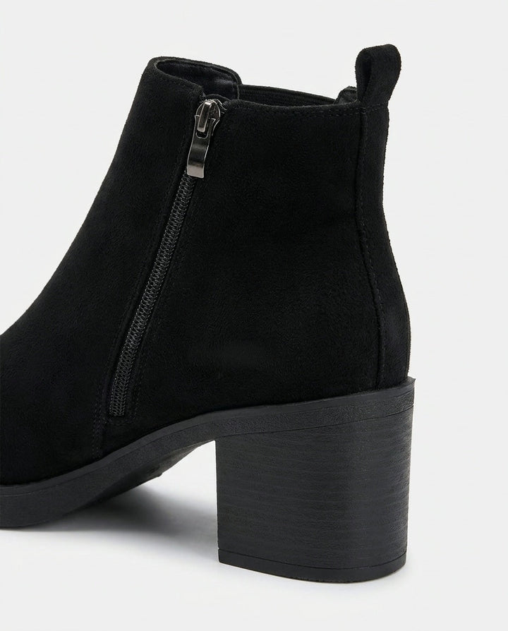 Calixte Verlaine | Platform Block Heel Chelsea Boots