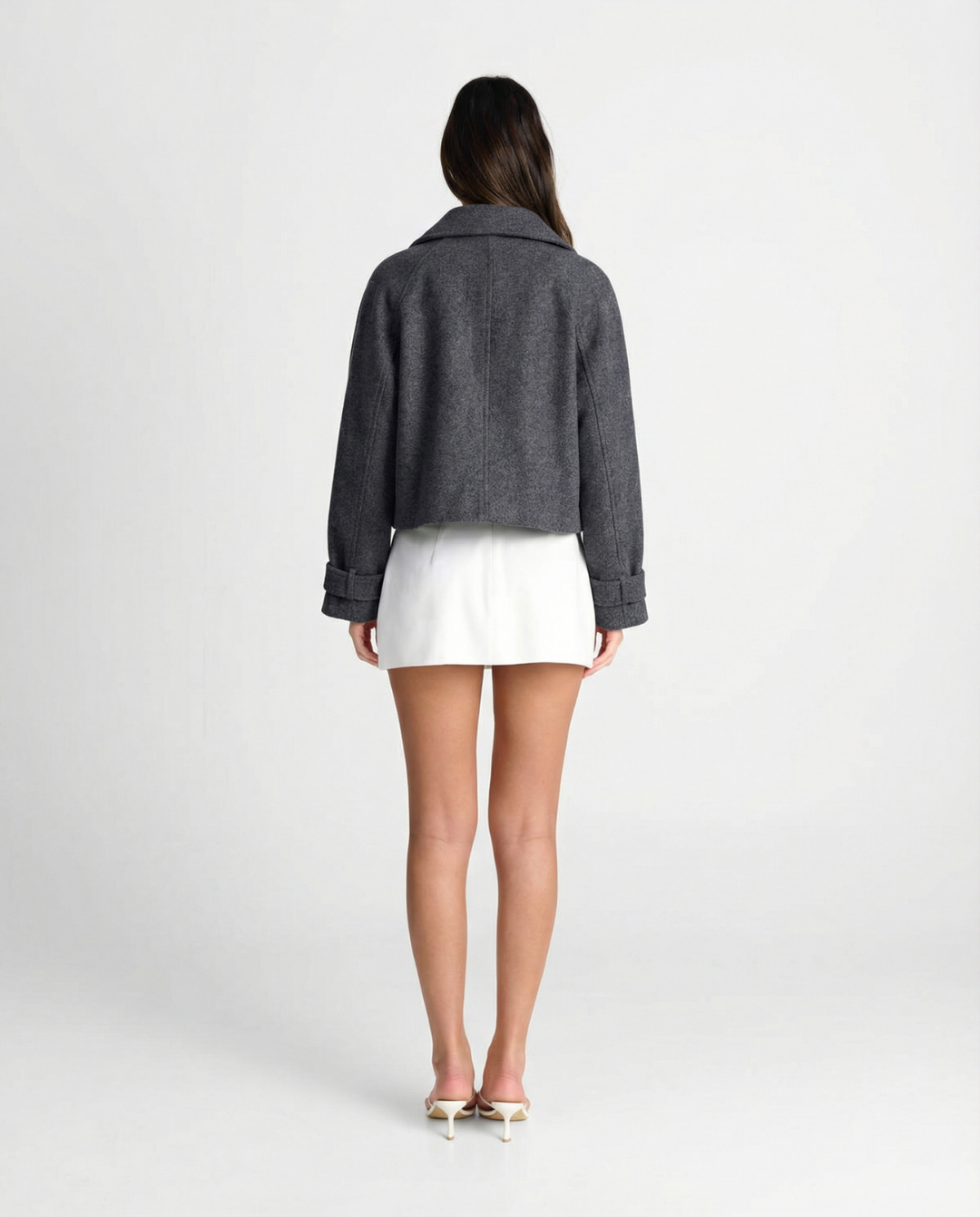 Esmée Dargent | Cropped Textured Wool Jacket