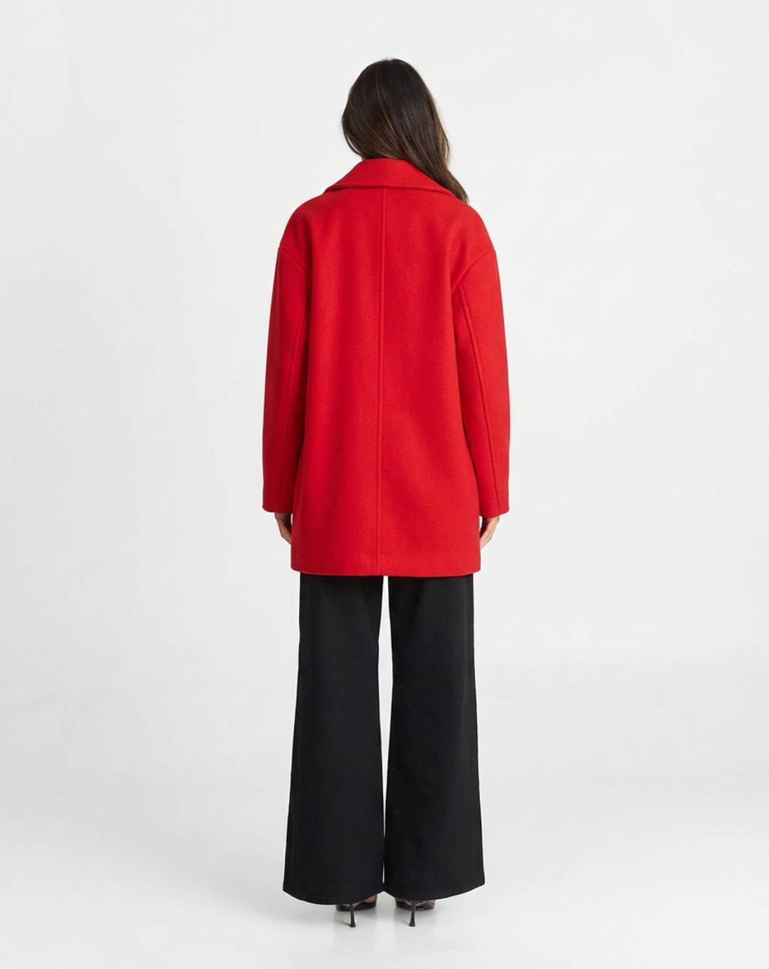 Cassandre Verneuil  | Double Breasted Longline Coat