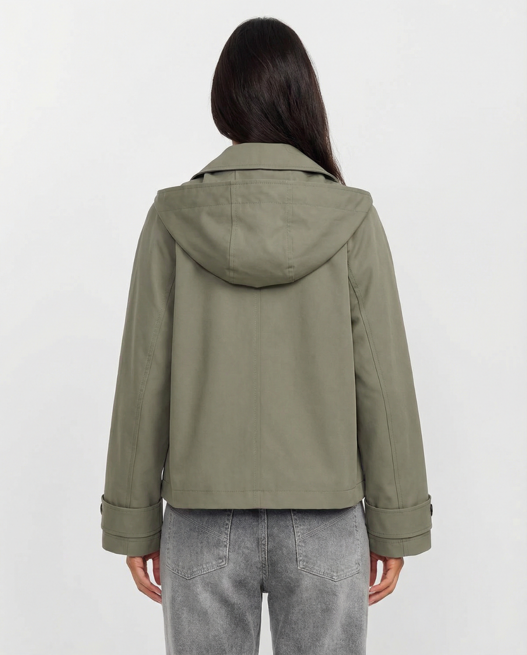 Danaé Vignal | Cropped Windbreaker with Hood
