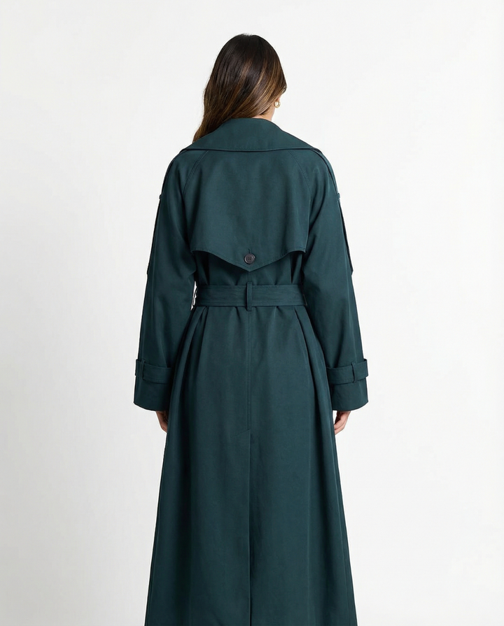 Florence Rouvier  | Longline Belted Trench Coat