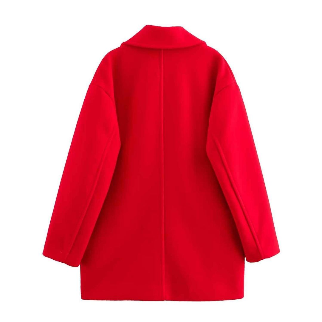 Cassandre Verneuil  | Double Breasted Longline Coat