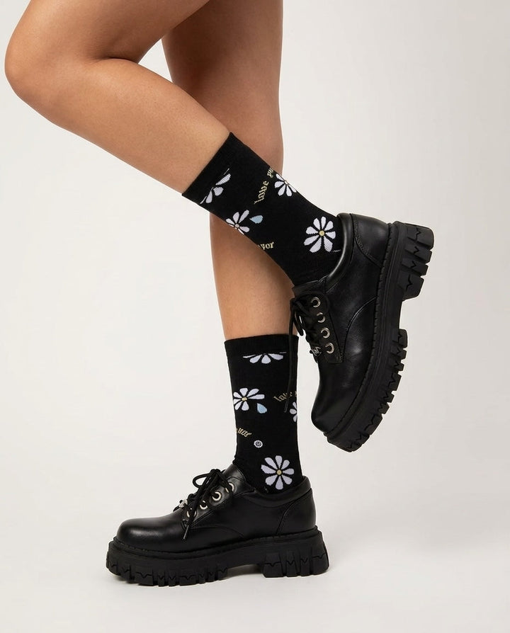 Berthe Louvier | Chunky Lug Sole Lace-Up Boots