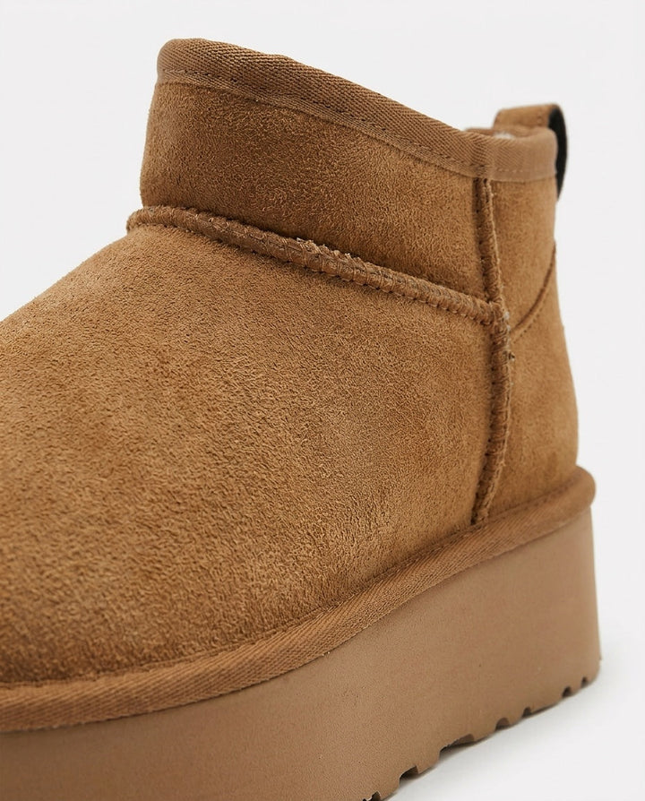 Adélie Vigneau | Chunky Platform Mini Ankle Boots