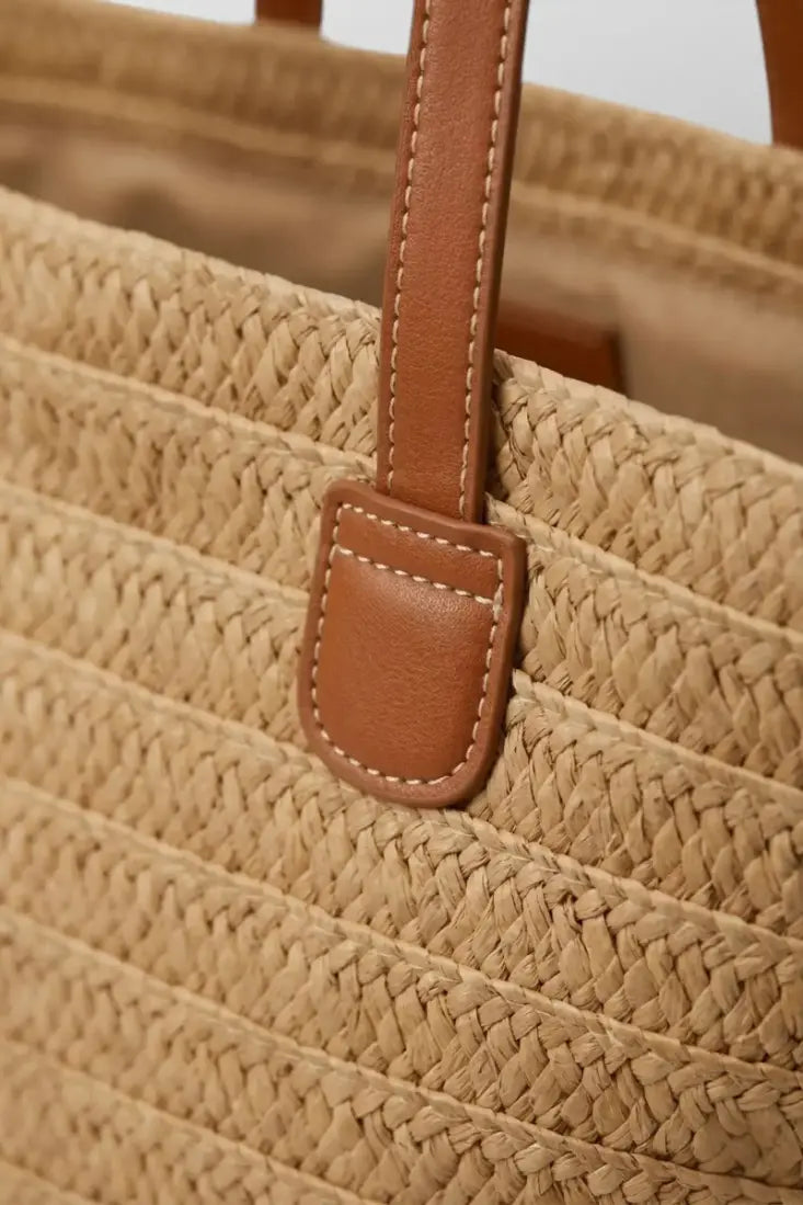 Camille Rosier | Women’s Raffia Woven Tote Bag