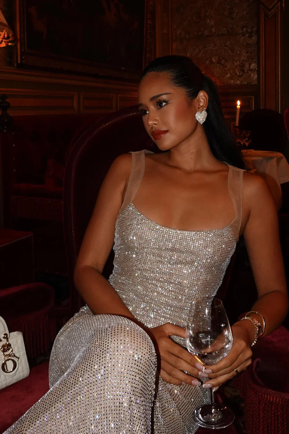 Lilou Bassot | Iridescent Sequin Mermaid Homecoming Dress