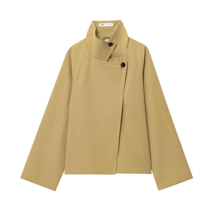 Fantine Delmas | Cropped Asymmetric Light Jacket