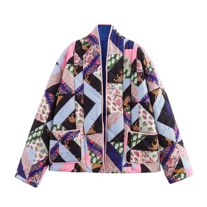 Daphné Clairval  | Quilted Patchwork Jacket