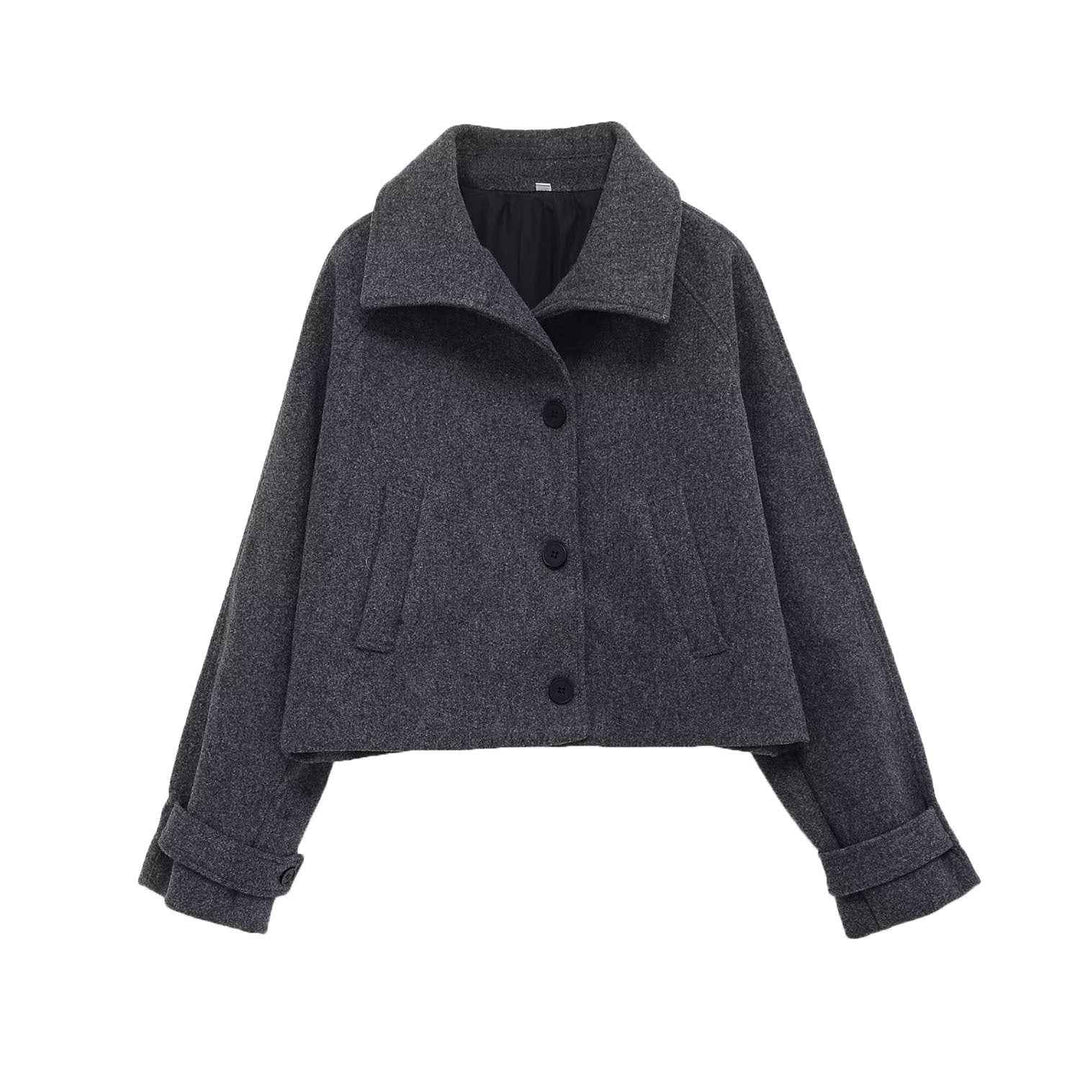 Esmée Dargent | Cropped Textured Wool Jacket
