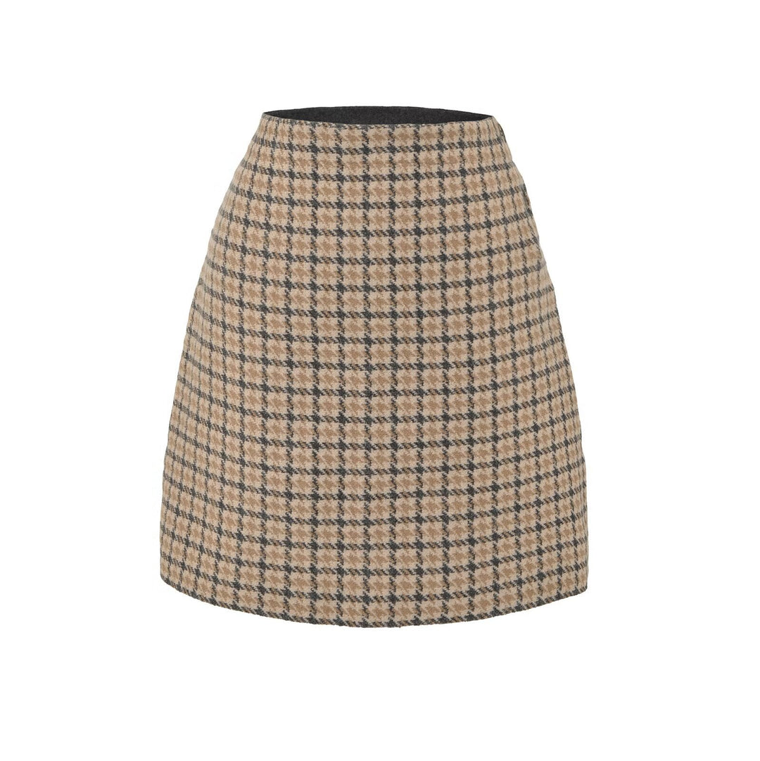 Bérénice Favreau | Check Jacket Mini Skirt Co-ord Set