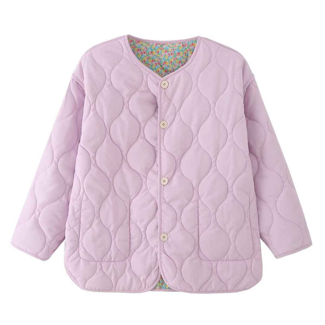 Loane Laporte | Wave-Quilted Collarless Jacket