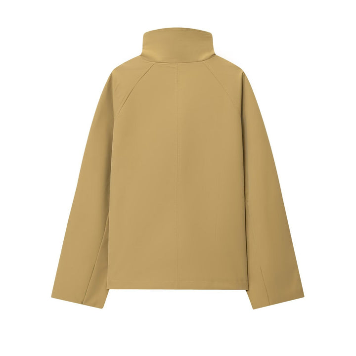 Fantine Delmas | Cropped Asymmetric Light Jacket