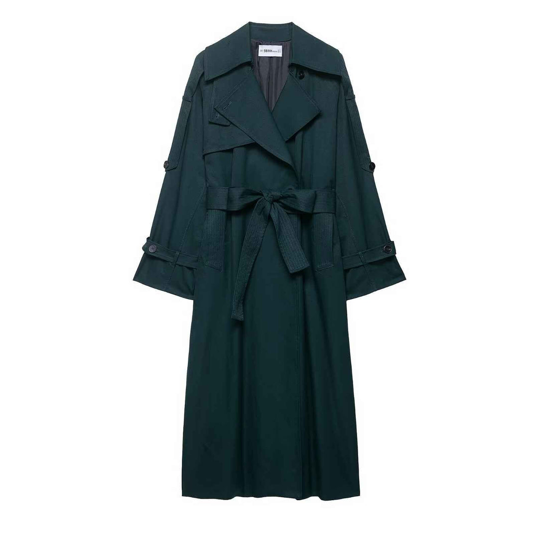 Florence Rouvier  | Longline Belted Trench Coat
