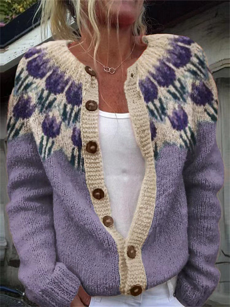 Thaïs Villedor | Vintage Icelandic Cardigan