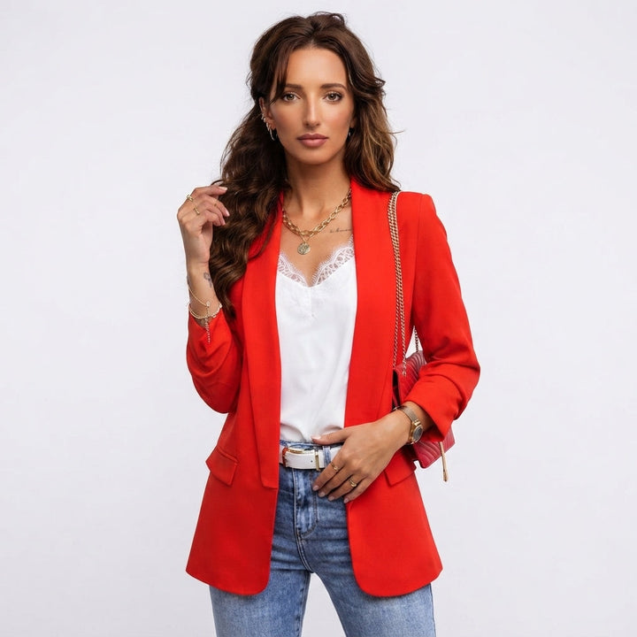 Domitille Beauchêne | Elegant Longline Blazer For Women