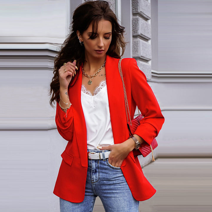 Domitille Beauchêne | Elegant Longline Blazer For Women