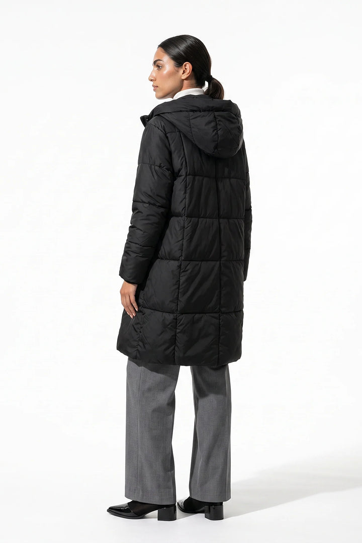 Solène Beauvallon | Women’s Winter Warm Long Hooded Puffer Coat