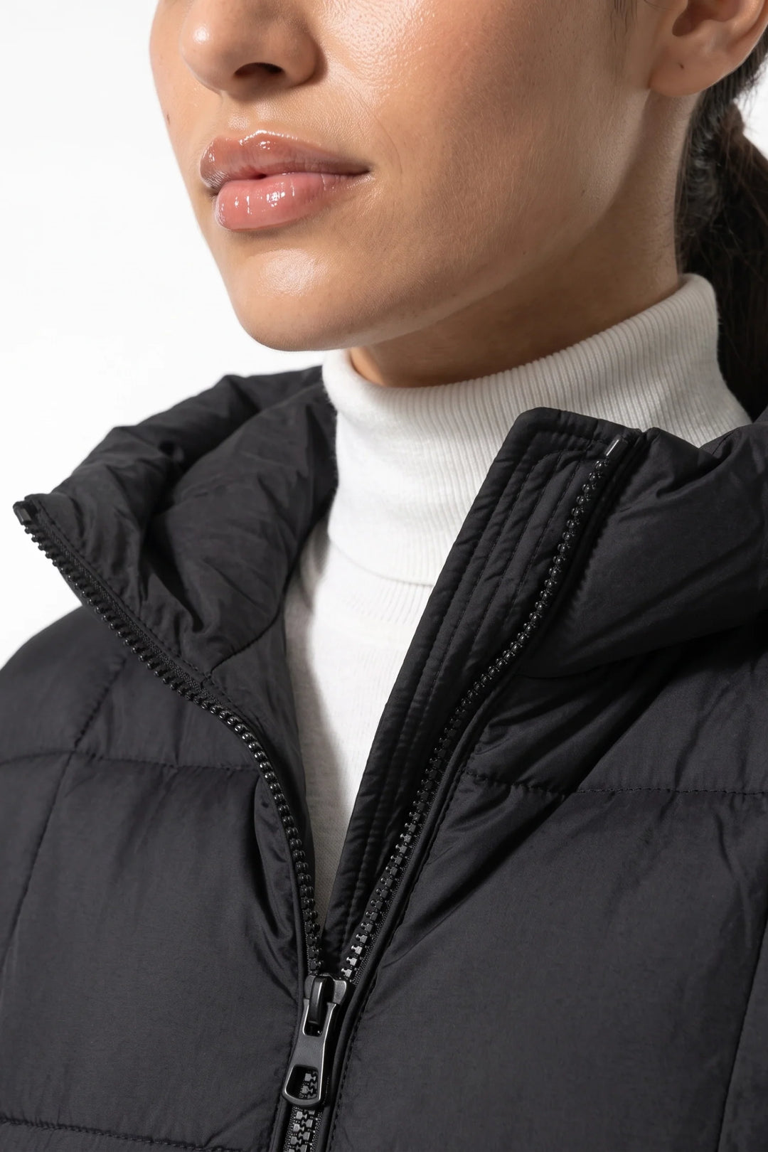 Solène Beauvallon | Women’s Winter Warm Long Hooded Puffer Coat
