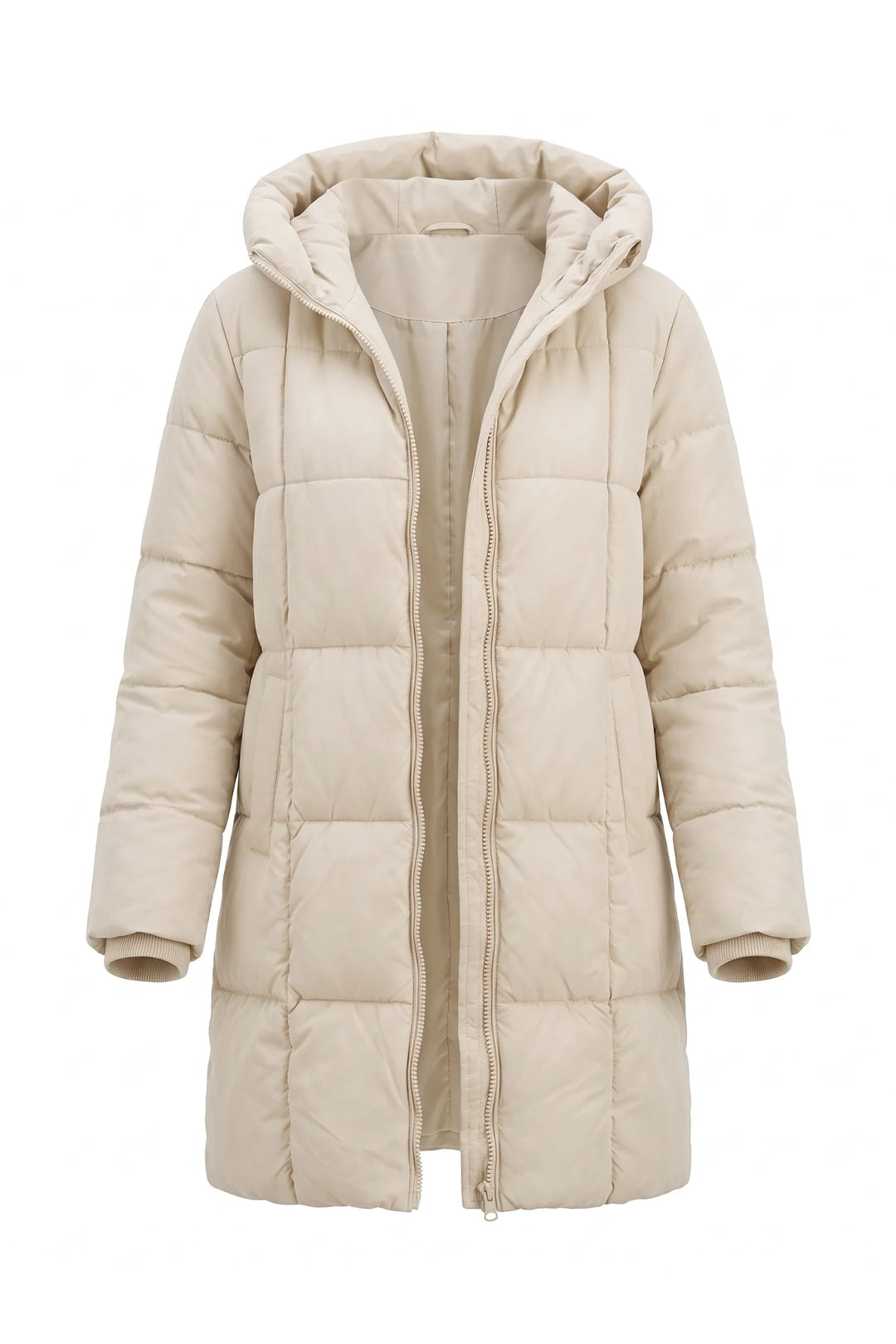 Solène Beauvallon | Women’s Winter Warm Long Hooded Puffer Coat