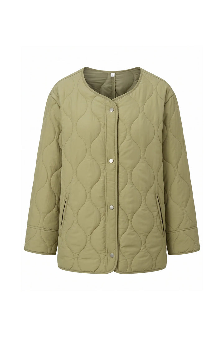 Violette Montreval | Women’s Winter Lightweight Quilted Jacket with Relaxed Fit