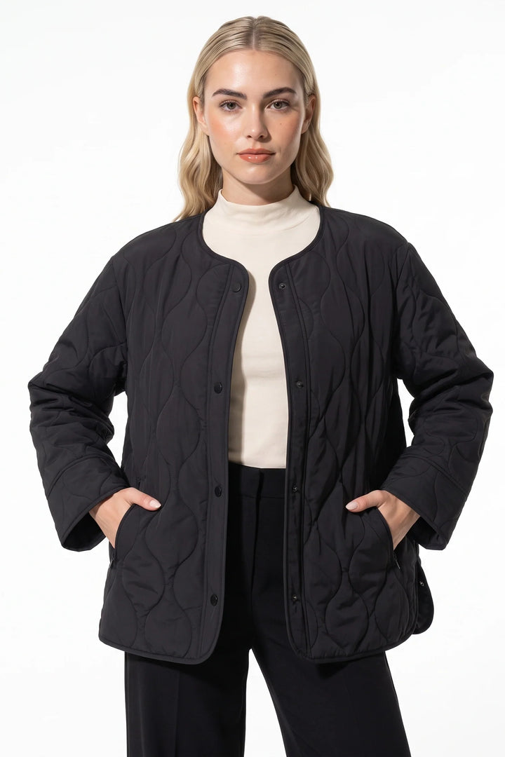 Violette Montreval | Women’s Winter Lightweight Quilted Jacket with Relaxed Fit