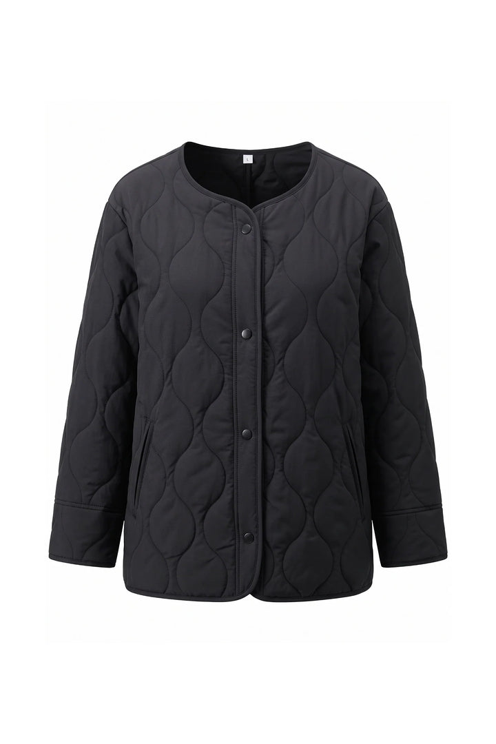 Violette Montreval | Women’s Winter Lightweight Quilted Jacket with Relaxed Fit