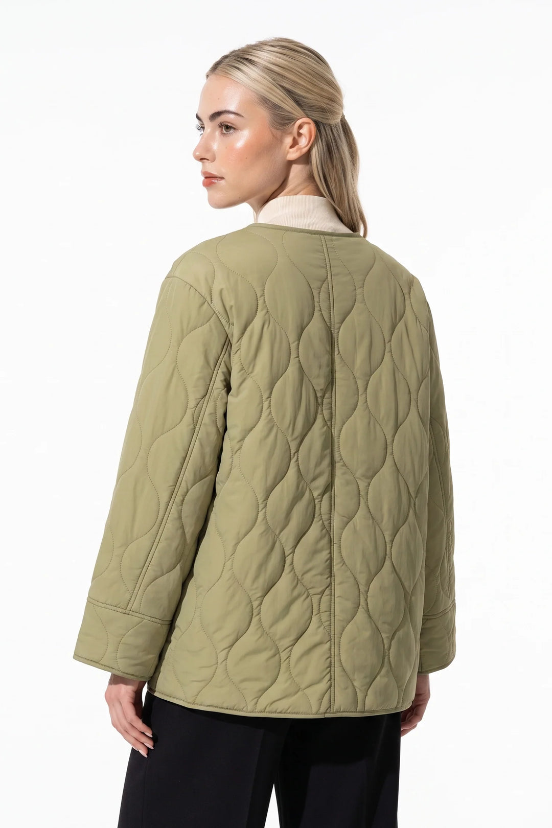 Violette Montreval | Women’s Winter Lightweight Quilted Jacket with Relaxed Fit