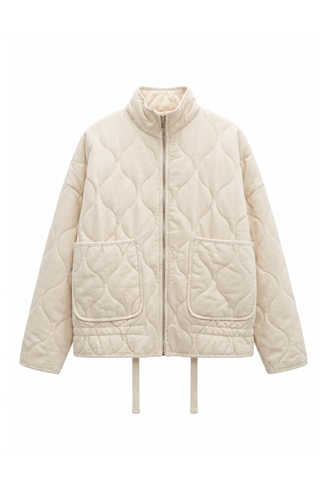 Isoline Darbois | Women’s Winter Warm High Collar Quilted Jacket with Relaxed Fit