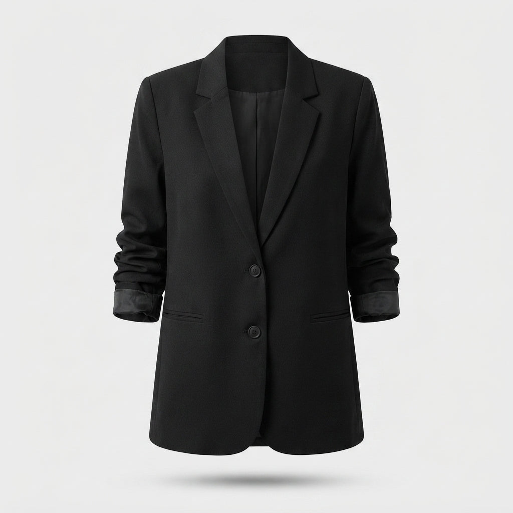 Gaëlle Delord | Chic Notched Collar Blazer For Women
