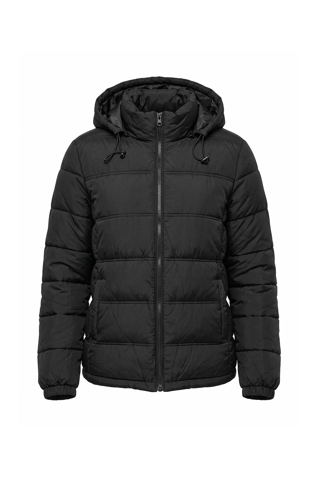 Thaïs Delacroix | Women’s Winter Warm Hooded Black Puffer Jacket