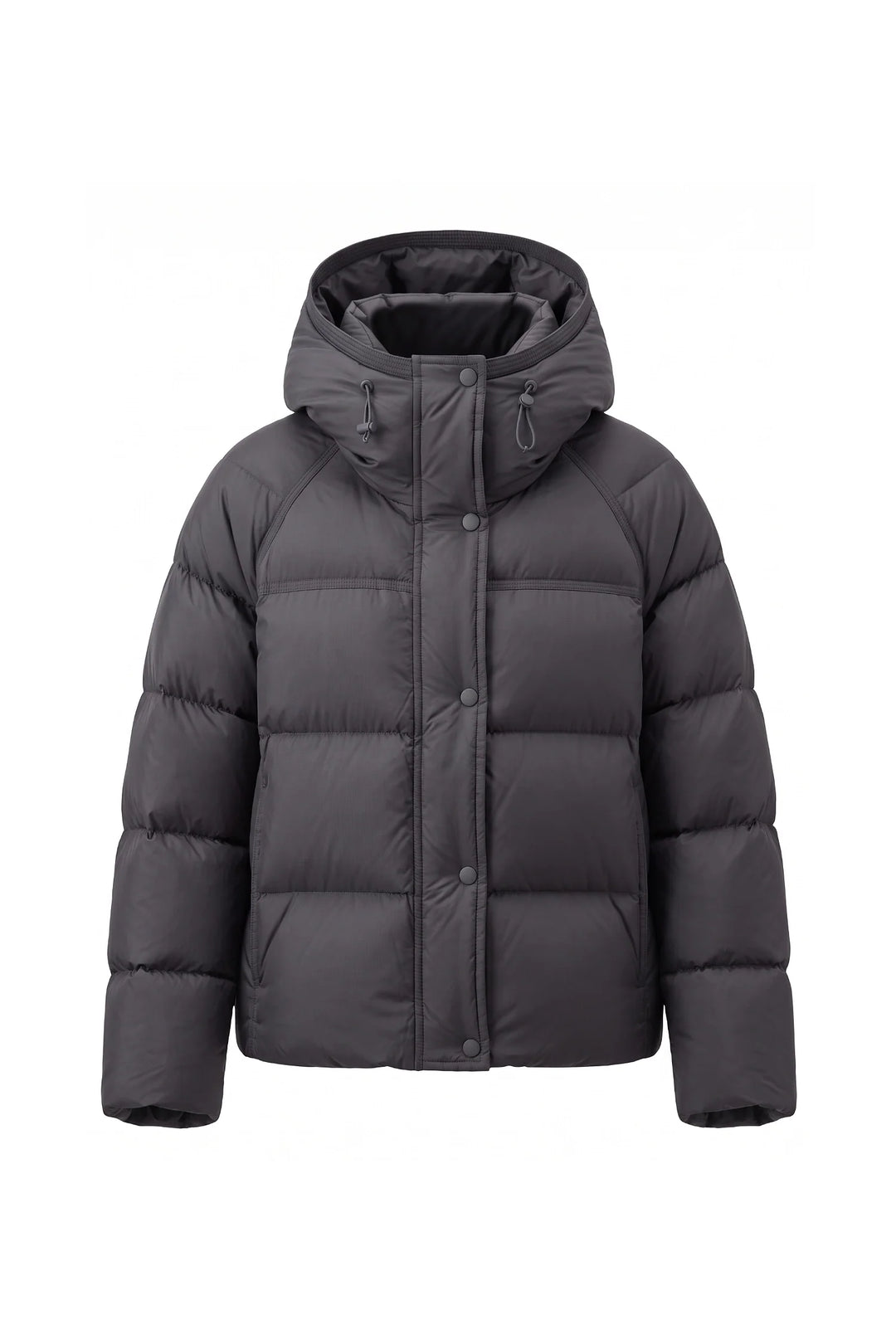 Naïs Beauchamp | Women’s Winter Warm Hooded Puffer Jacket with Relaxed Cropped Fit
