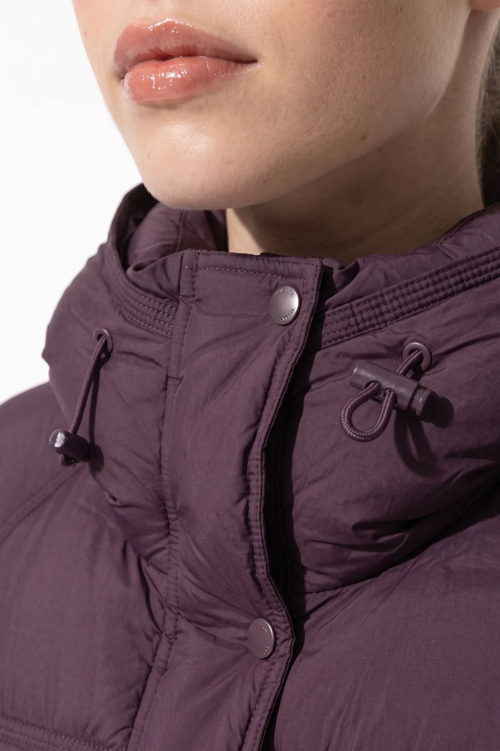 Naïs Beauchamp | Women’s Winter Warm Hooded Puffer Jacket with Relaxed Cropped Fit