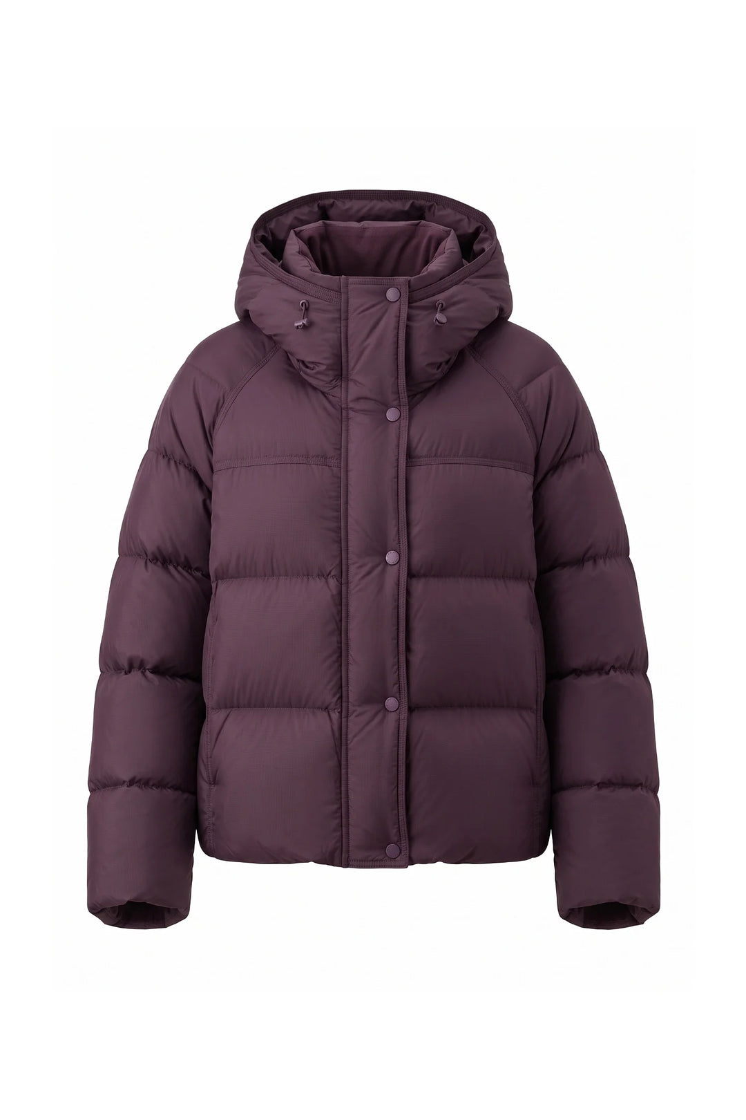 Naïs Beauchamp | Women’s Winter Warm Hooded Puffer Jacket with Relaxed Cropped Fit